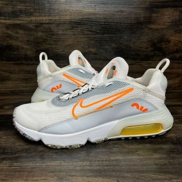 Nike Air Max 2090 White Running Sport Sneakers Youth's Size 7Y